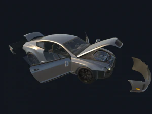 справжня машина 5 3D Модель