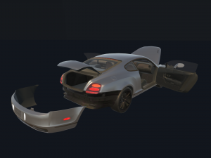 real car 5 3D Модель