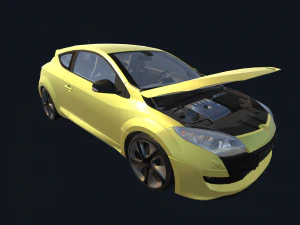 настоящая машина 6 3D Модель