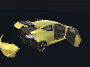 real car 6 3D Model