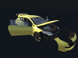real car 6 3D Model