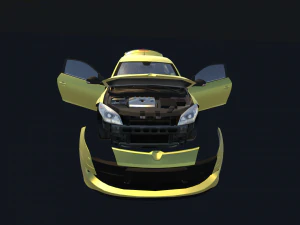 справжня машина 6 3D Модель