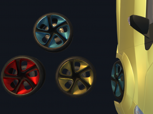 real car 6 3D Model