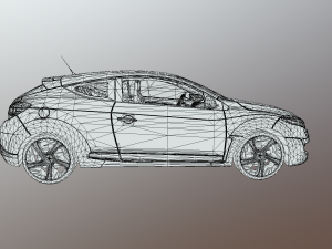 real car 6 3D Model
