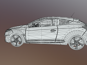 real car 6 3D Model