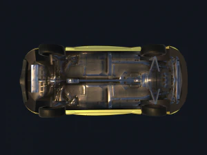 справжня машина 6 3D Модель