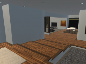 realistic modern apartment Modèle 3D