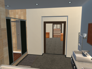 realistic modern apartment Modèle 3D