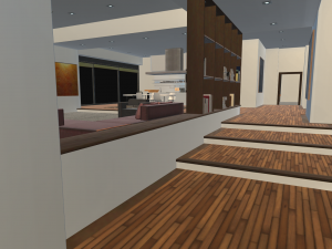 realistic modern apartment Modèle 3D