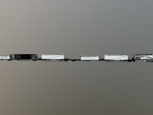 freight train Modelo 3D