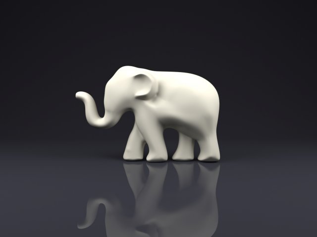 brooch elephant Modelo de Impressão 3D .c4d .max .obj .3ds .fbx .stl .blend 