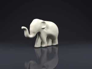 brooch elephant 3D Print Model