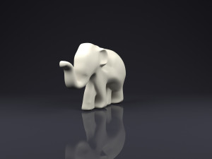 brooch elephant Modelo de Impressão 3D
