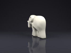 brooch elephant Modelo de Impressão 3D