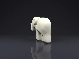 brooch elephant 3D Print Model