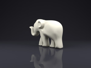 brooch elephant Modelo de Impressão 3D
