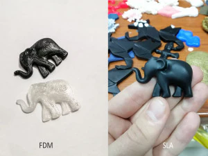 brooch elephant 3D Print Model