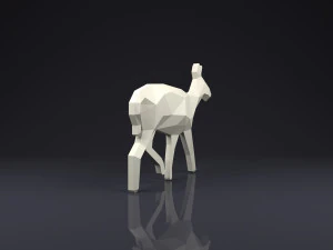 spilla do low poly Modello di stampa 3D