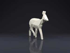 spilla do low poly Modello di stampa 3D