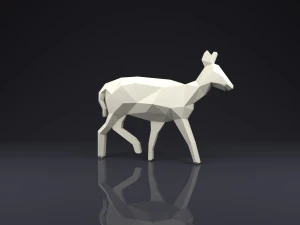 spilla do low poly Modello di stampa 3D