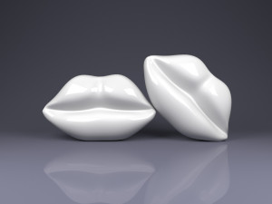 brooch lips 3D Print Models