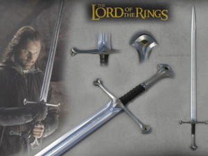 Sword Anduril - Lord of the Rings 3D Print Model