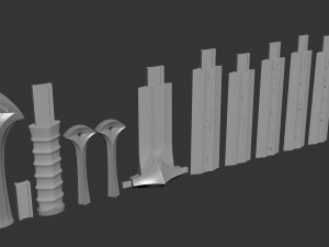 Sword Anduril - Lord of the Rings Model Cetak 3D