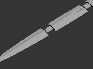 Sword Anduril - Lord of the Rings Model Cetak 3D