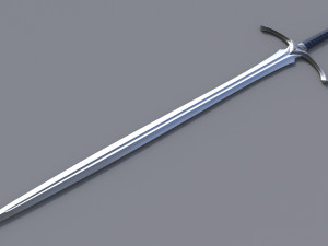 Sword Glamdring - The Hobbit 3D Принт Модель