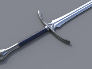 Sword Glamdring - The Hobbit 3D Принт Модель