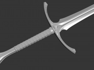 Sword Glamdring - The Hobbit 3D Принт Модель