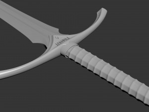 Sword Glamdring - The Hobbit 3D Принт Модель
