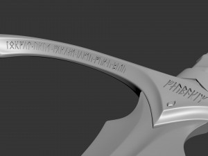 Sword Glamdring - The Hobbit 3D Принт Модель