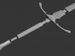 Sword Glamdring - The Hobbit 3D Принт Модель