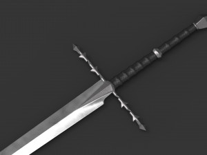 Sword Nazgul - Lord of the Rings Modelo de Impressão 3D