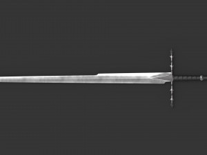Sword Nazgul - Lord of the Rings Modelo de Impressão 3D