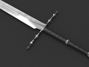 Sword Nazgul - Lord of the Rings Modelo de Impressão 3D