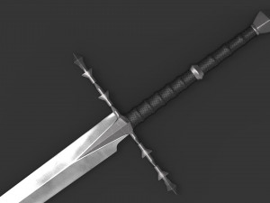 Sword Nazgul - Lord of the Rings Modelo de Impressão 3D