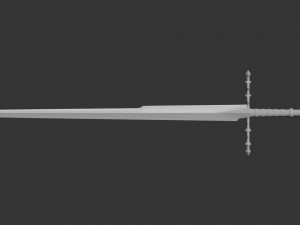 Sword Nazgul - Lord of the Rings Modelo de Impressão 3D