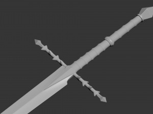 Sword Nazgul - Lord of the Rings Modelo de Impressão 3D