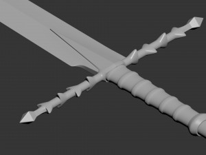 Sword Nazgul - Lord of the Rings Modelo de Impressão 3D