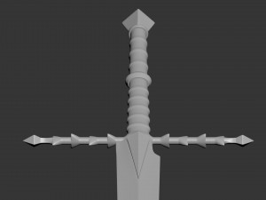 Sword Nazgul - Lord of the Rings Modelo de Impressão 3D