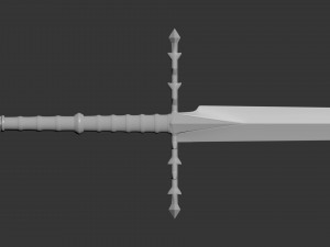 Sword Nazgul - Lord of the Rings Modelo de Impressão 3D
