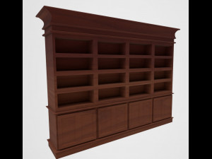 bookshelf Modelo 3D