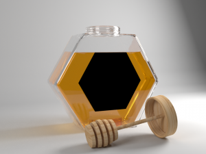 Bowl of Honey Cheerios 3D Model in Miscellaneous 3DExport