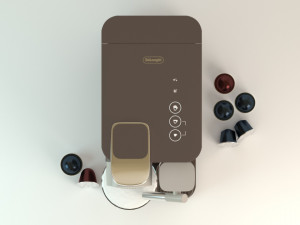 nespresso lattissima one 3D Model