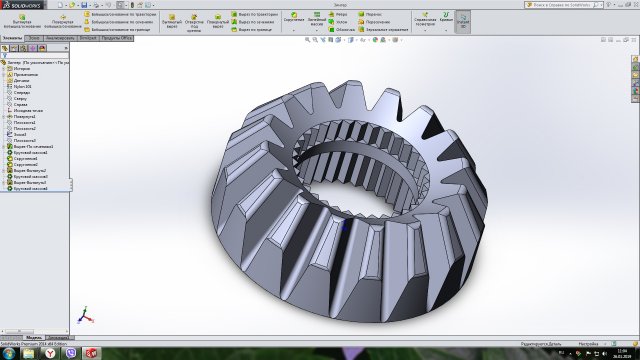 singer sewing machine gear 3D 프린트 모델 .c4d .max .obj .3ds .fbx .stl .blend 