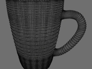 tazza verde Modello 3D