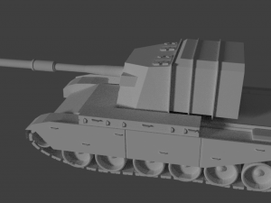 fv4005tank 3D Model