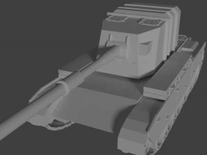 fv4005tank 3D Model